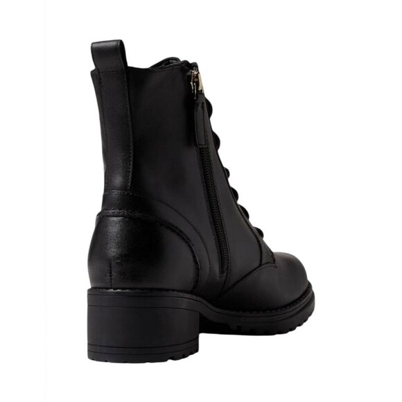 COLE HAAN / Camea WP / Grand Pro Rally / Waterproof / Combat Boot US / Black Lac - Picture 4 of 10